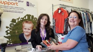 The books start their journey at the Children's Society