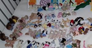 A few of the Sylvanian Families. Rabbits, foxes, cats and so many more